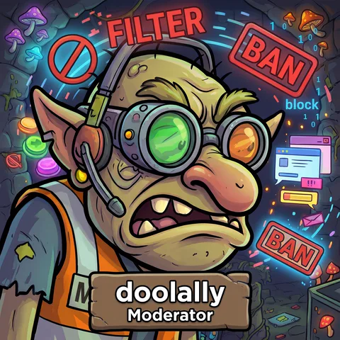 Doolally the moderator